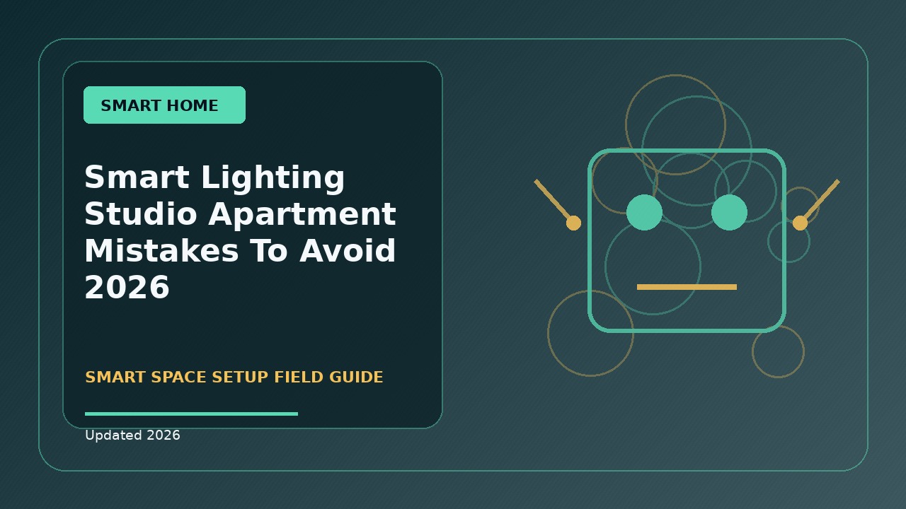 Smart Lighting Studio Apartment Mistakes To Avoid: Practical 2026 Guide