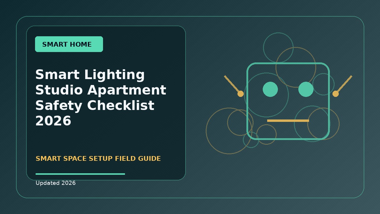 Smart Lighting Studio Apartment Safety Checklist: Practical 2026 Guide