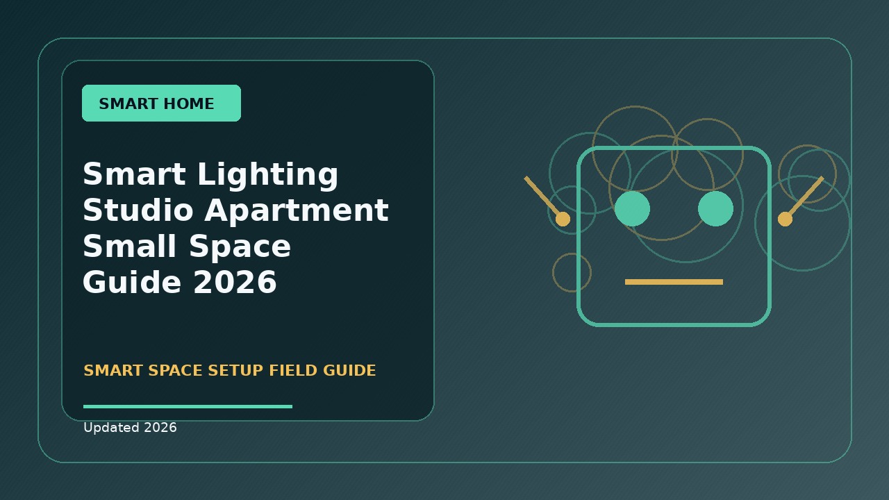Smart Lighting Studio Apartment Small Space Guide: Practical 2026 Guide